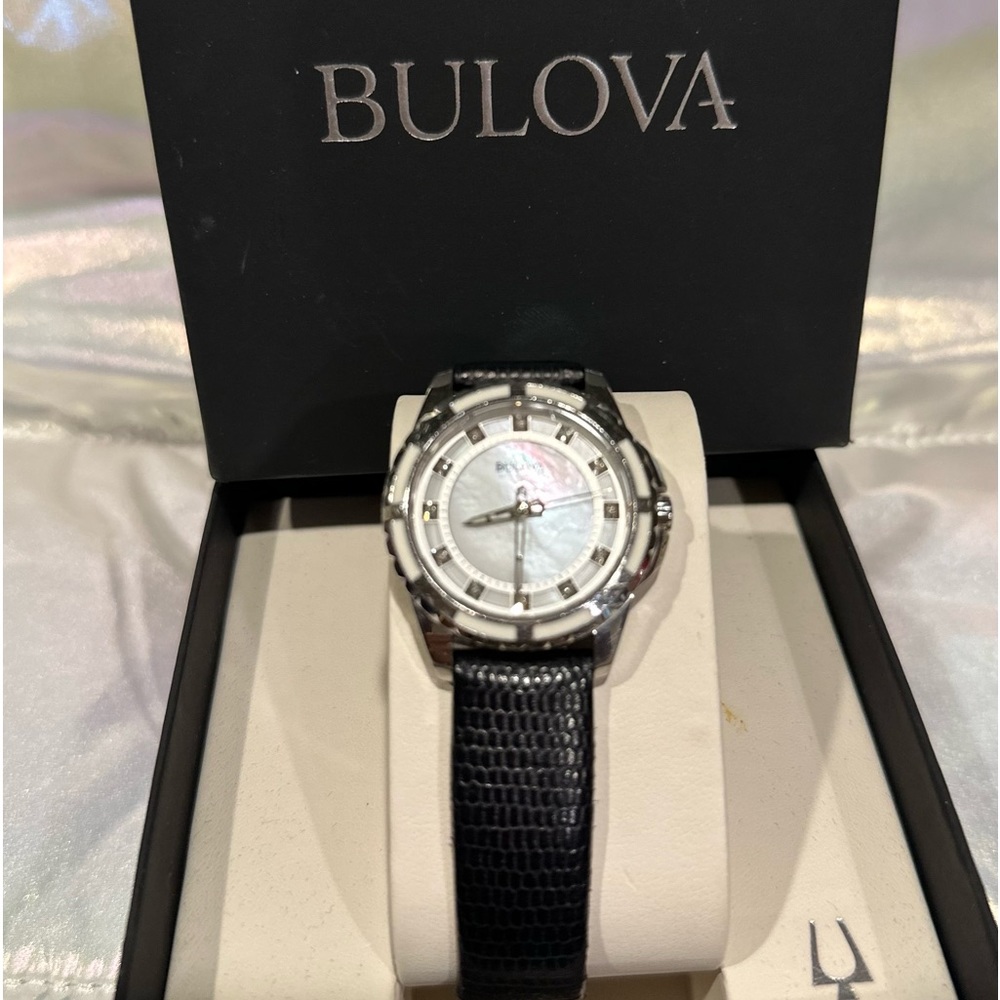2-Toned Classic Bulova watch